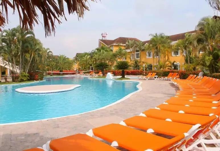 Paradise Villa In Palma Real La Ceiba Bagian luar foto